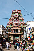 The great Chola temples of Tamil Nadu - The Sri Ranganatha Temple of Srirangam. The southern gopura of the fifth enclosure. 